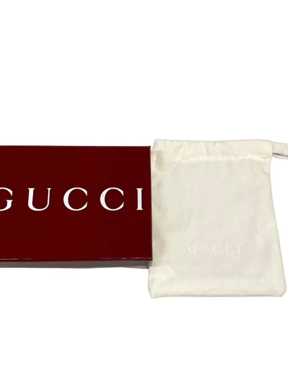 GUCCI Yuko Higuchi 860650 Light gray Dark Green Multi Leather - Bifold Wallet - Picture 11 of 11